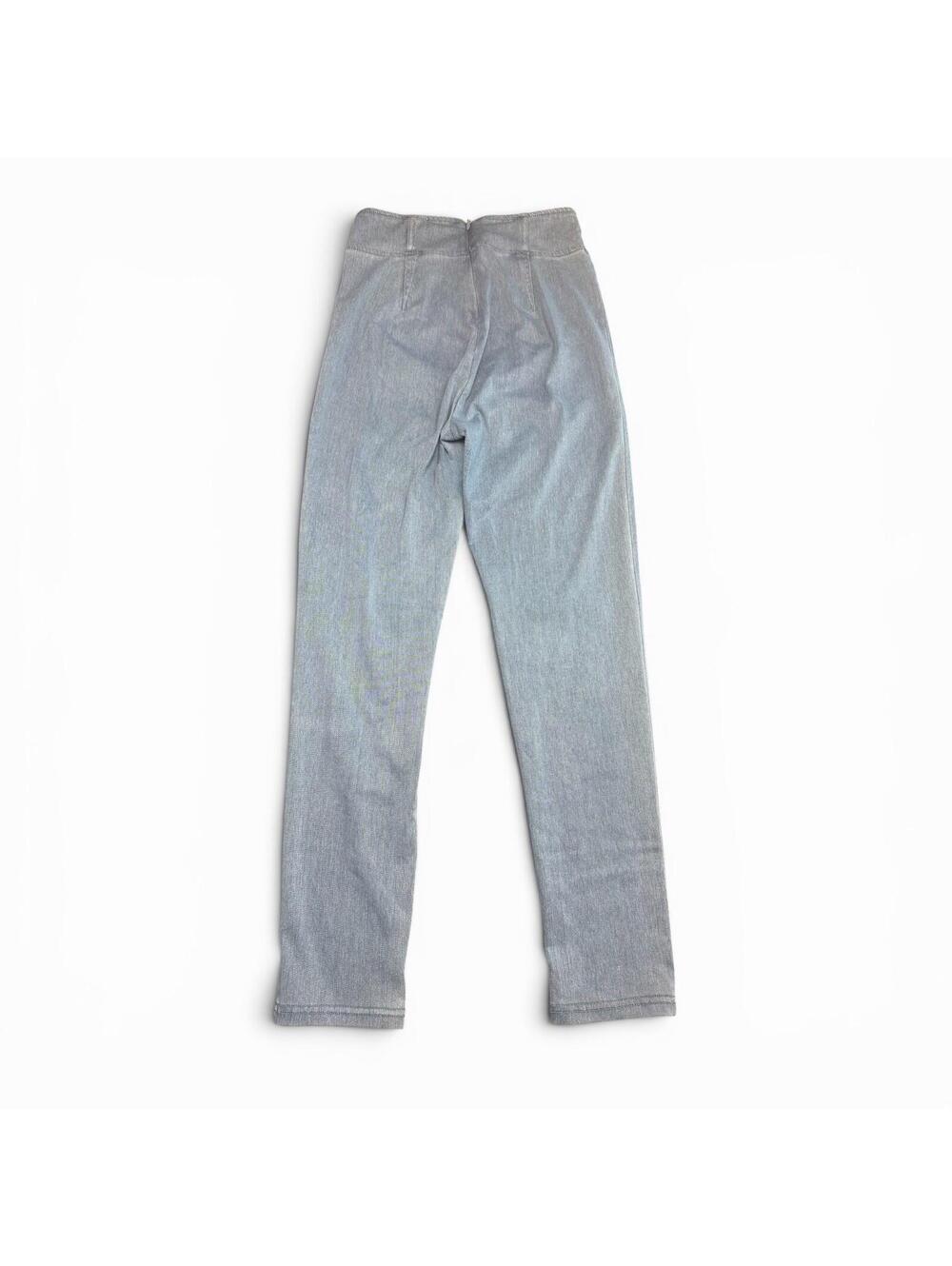 Luxxel Womens XL Pull On Jeggings Light Wash Stretch Skinny Jeans Boho Comfy